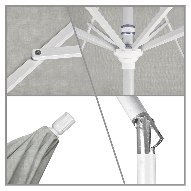 California Umbrella 11' Patio Umbrella in Granite