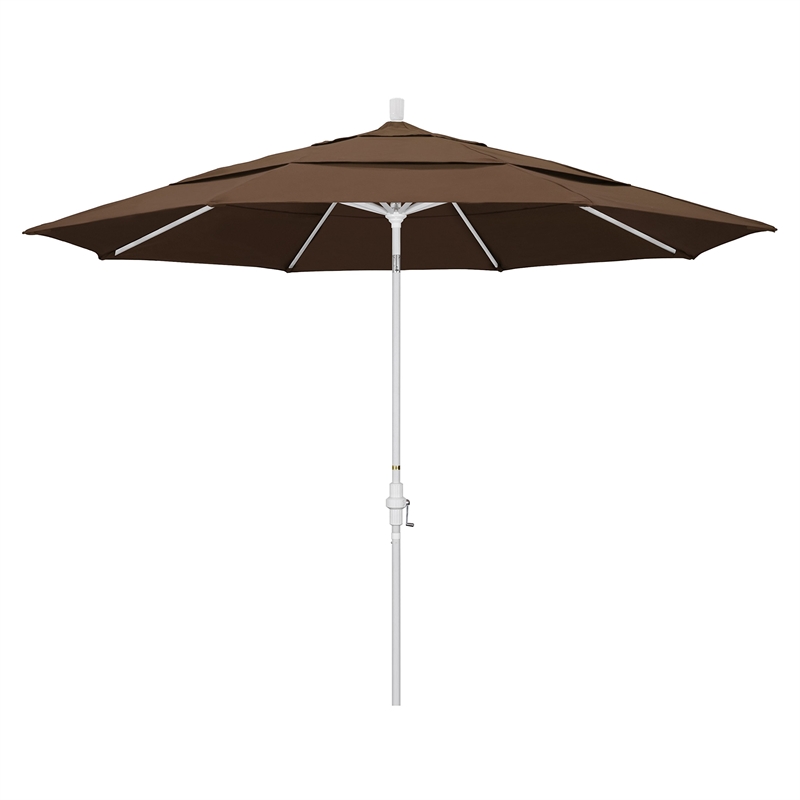 California Umbrella 11' Patio Umbrella in Cocoa