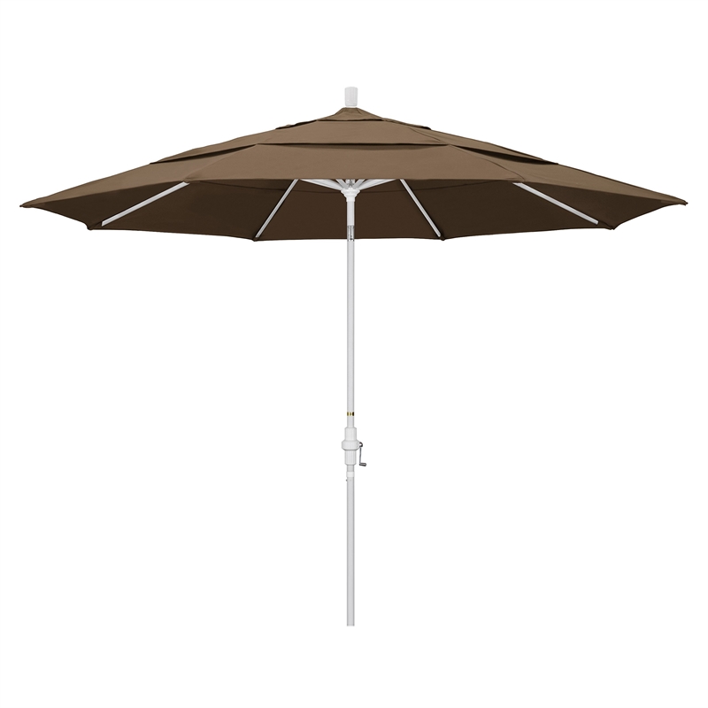 California Umbrella 11' Patio Umbrella in Cocoa