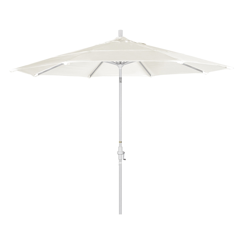 California Umbrella 11' Patio Umbrella in Canvas