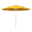 California Umbrella 11' Patio Umbrella in Sunflower Yellow