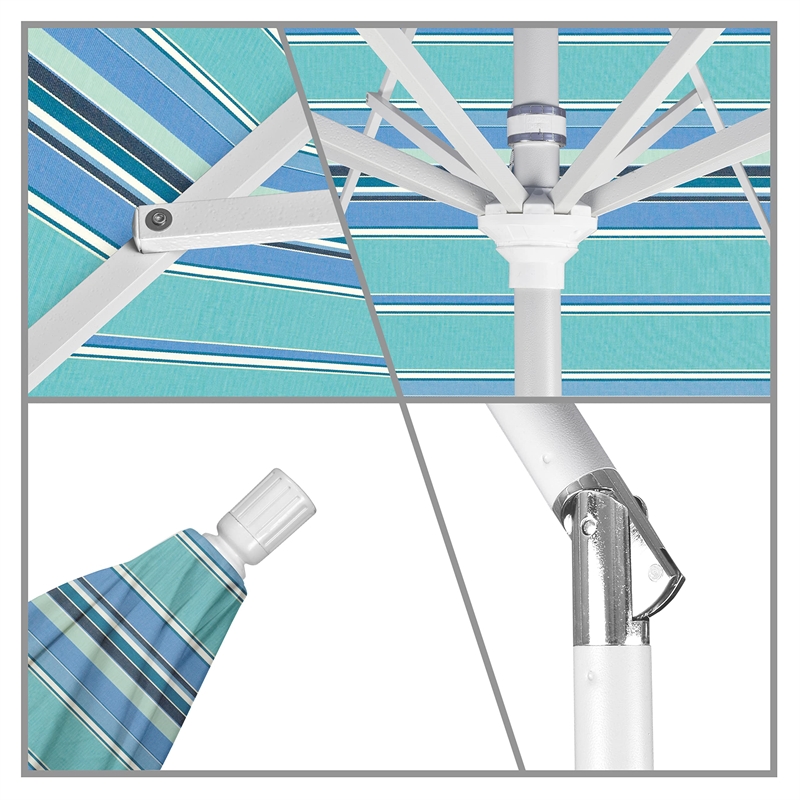 California Umbrella 11' Patio Umbrella in Dolce Oasis