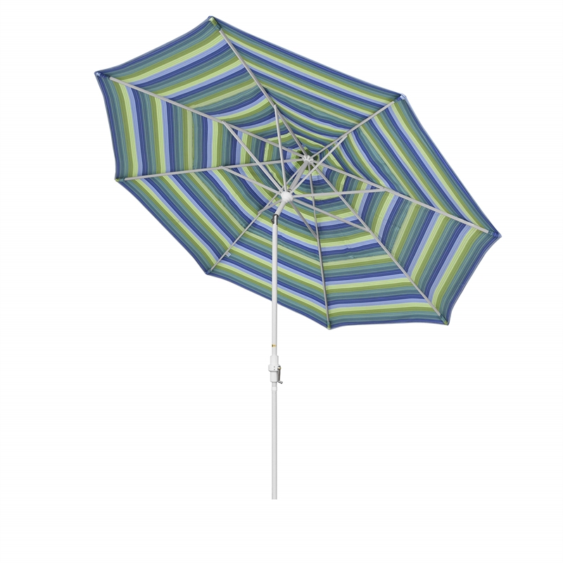 California Umbrella 11' Patio Umbrella in Seville Seaside