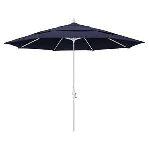 California Umbrella 11' Patio Umbrella in Navy Blue