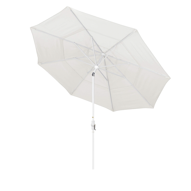 California Umbrella 11' Patio Umbrella in Canvas
