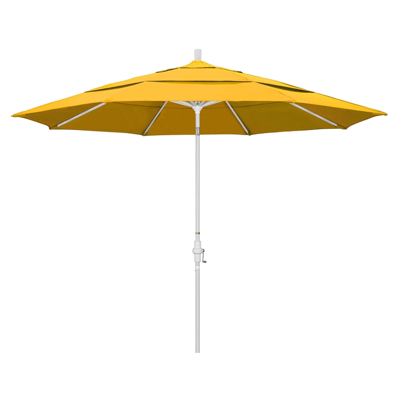 California Umbrella 11' Patio Umbrella in Yellow