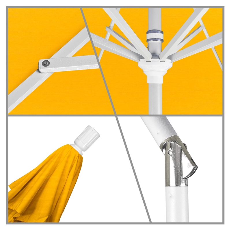 California Umbrella 11' Patio Umbrella in Yellow