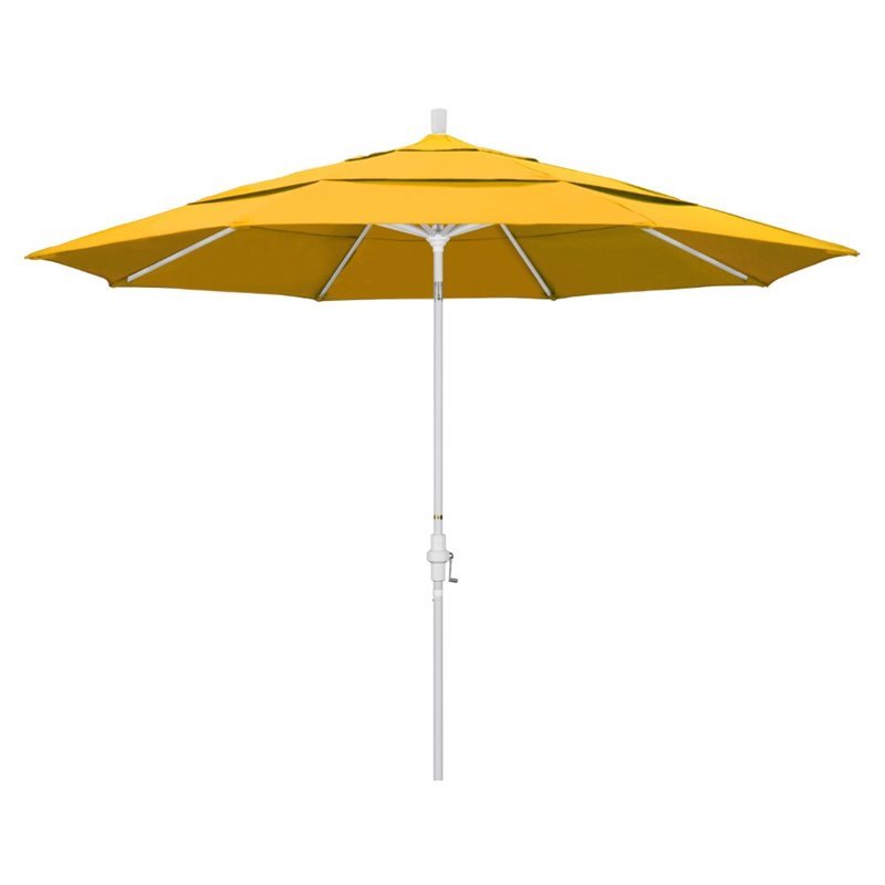 California Umbrella 11' Patio Umbrella in Yellow