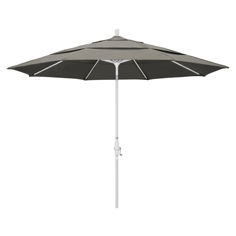 California Umbrella 11' Patio Umbrella in Taupe