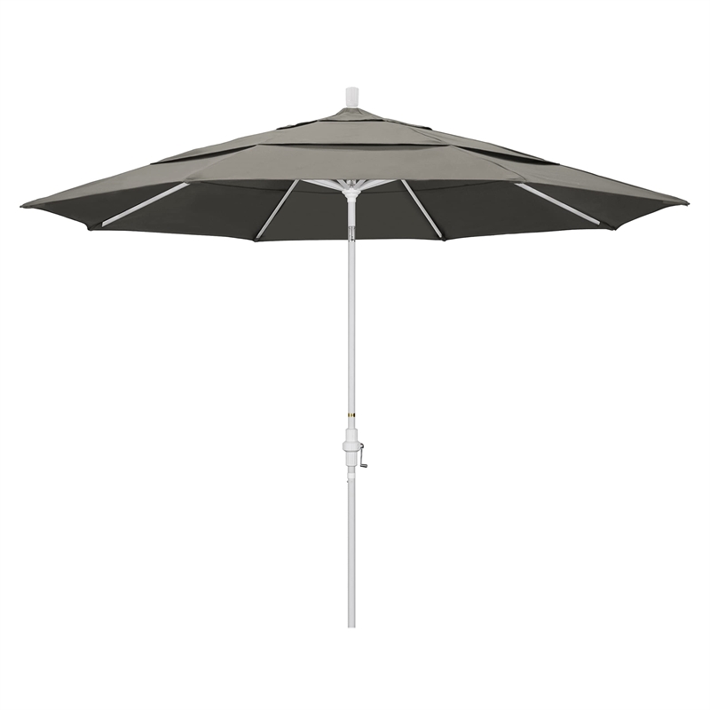 California Umbrella 11' Patio Umbrella in Taupe