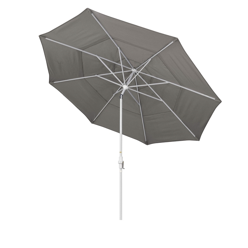 California Umbrella 11' Patio Umbrella in Taupe