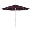 California Umbrella 11' Patio Umbrella in Purple