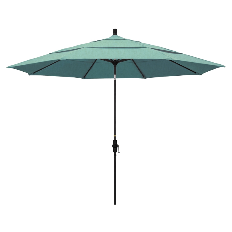 California Umbrella 11' Patio Umbrella in Spectrum Mist