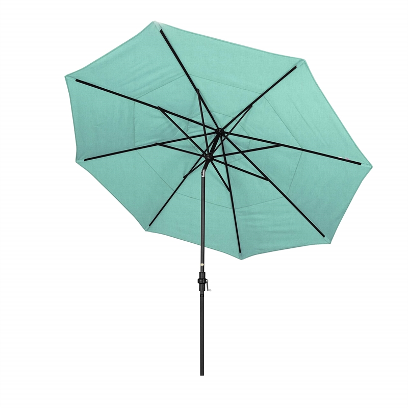 California Umbrella 11' Patio Umbrella in Spectrum Mist