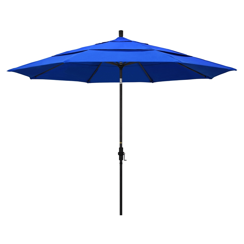 California Umbrella 11' Patio Umbrella in Pacific Blue
