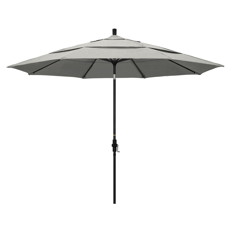 California Umbrella 11' Patio Umbrella in Granite