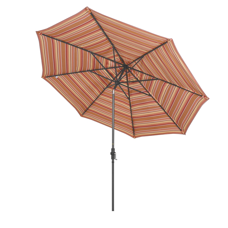 California Umbrella 11' Patio Umbrella in Dolce Mango