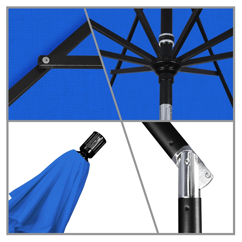 California Umbrella 11' Patio Umbrella in Royal Blue