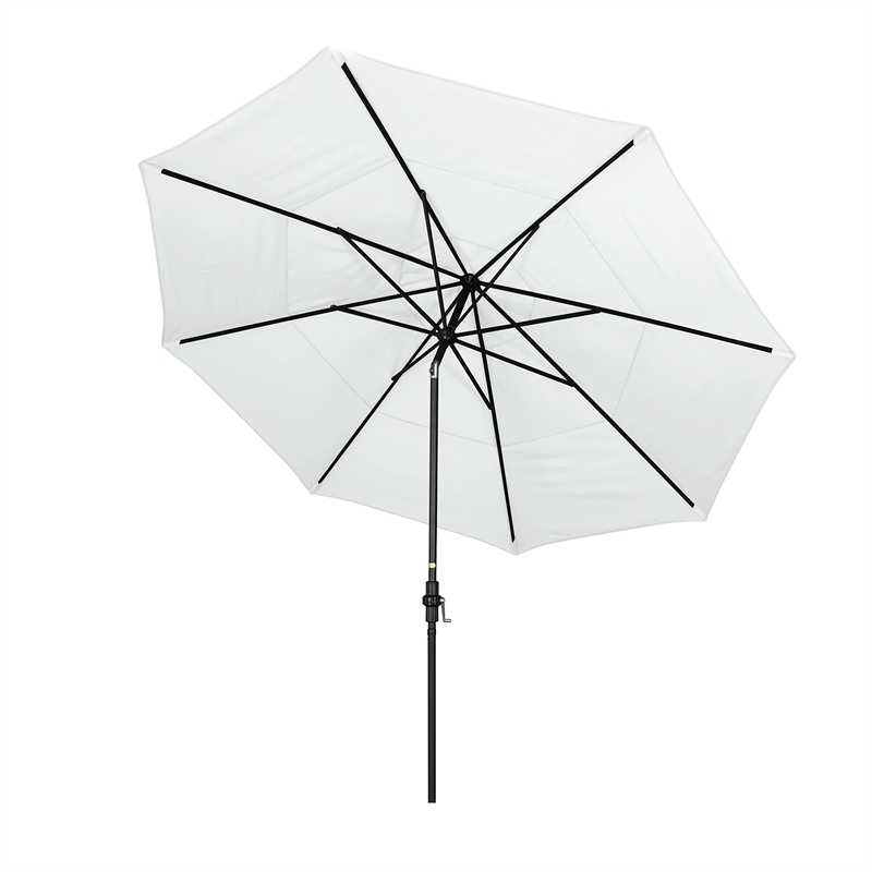California Umbrella 11' Patio Umbrella in White