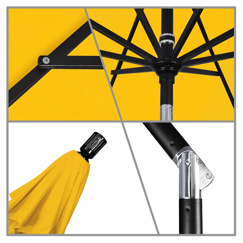 California Umbrella 11' Patio Umbrella in Lemon
