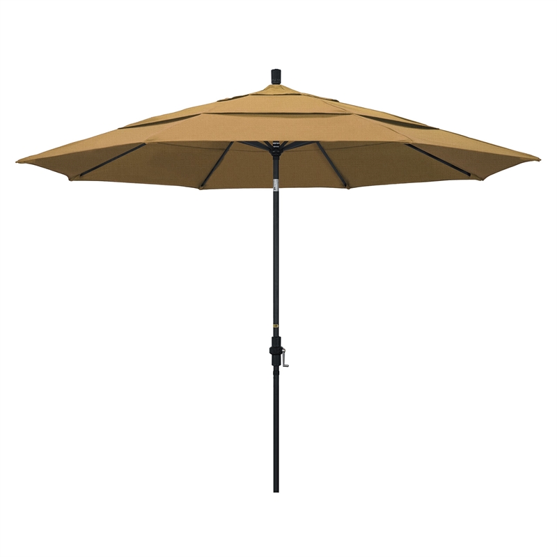 California Umbrella 11' Patio Umbrella in Straw