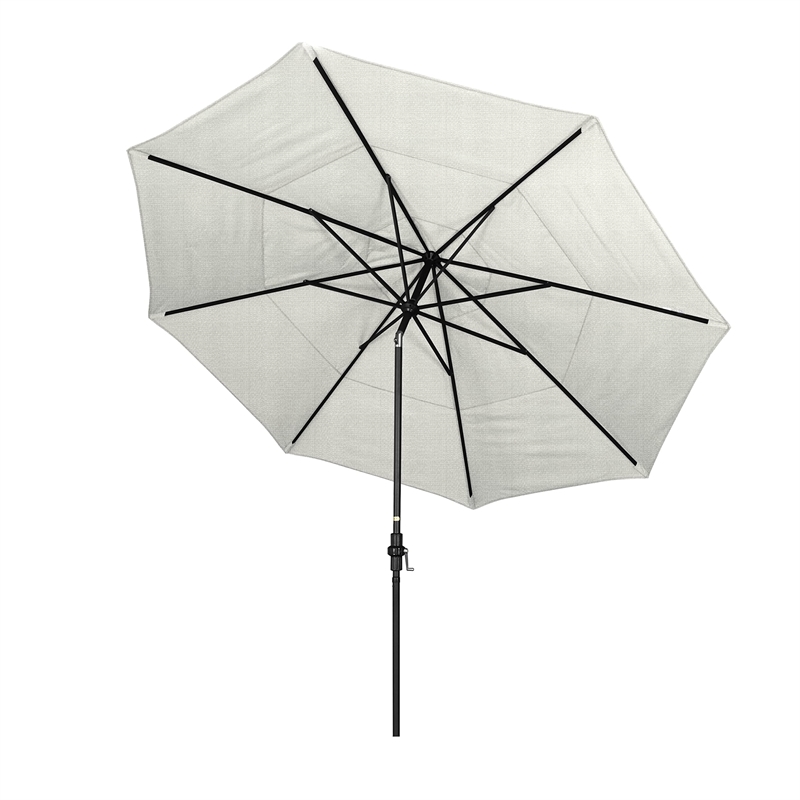 California Umbrella 11' Patio Umbrella in Woven Granite