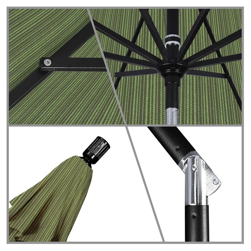 California Umbrella 11' Patio Umbrella in Terrace Fern
