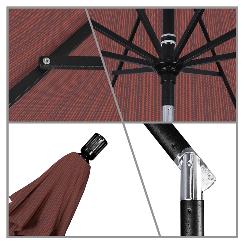 California Umbrella 11' Patio Umbrella in Terrace Adobe