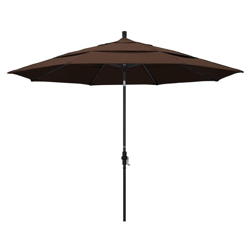 California Umbrella 11' Patio Umbrella in Mocha