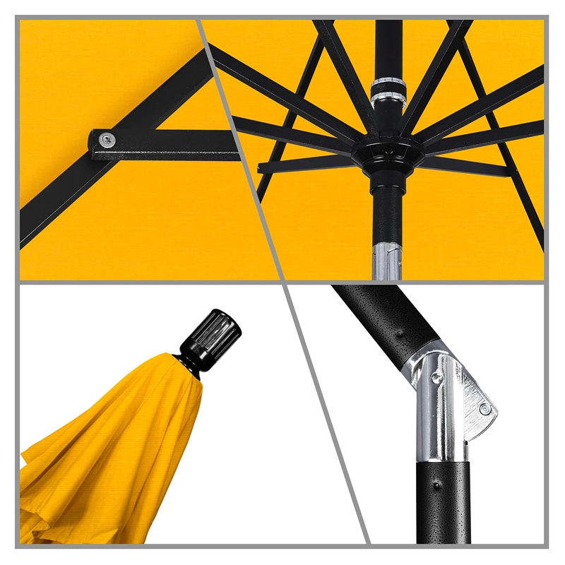 California Umbrella 11' Patio Umbrella in Yellow