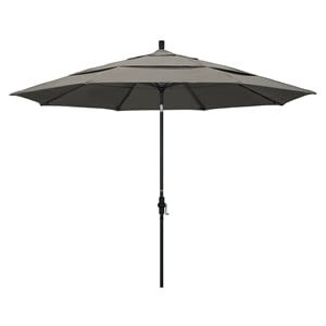 California Umbrella 11' Patio Umbrella in Taupe
