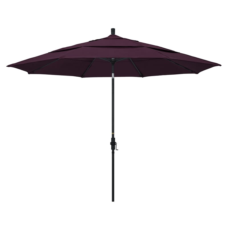 California Umbrella 11' Patio Umbrella in Purple