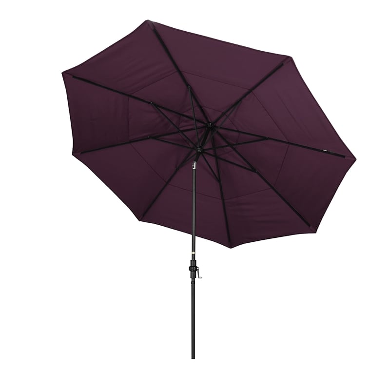 California Umbrella 11' Patio Umbrella in Purple