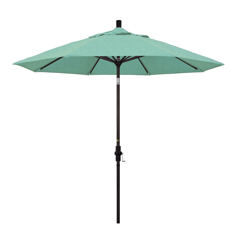 California Umbrella 9' Patio Umbrella in Spa