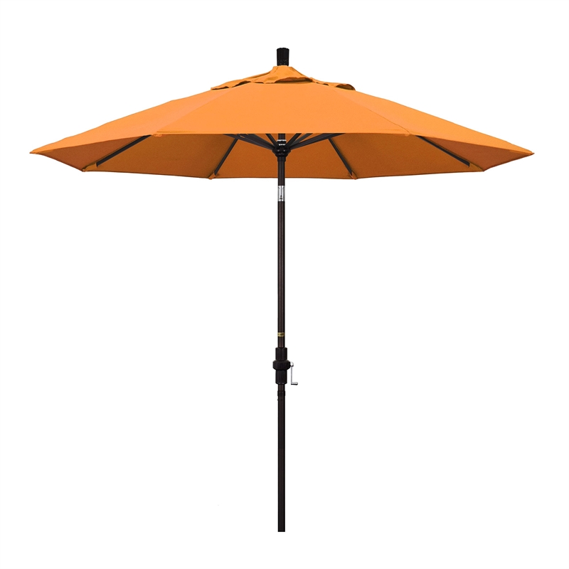 California Umbrella 9' Patio Umbrella in Tuscan