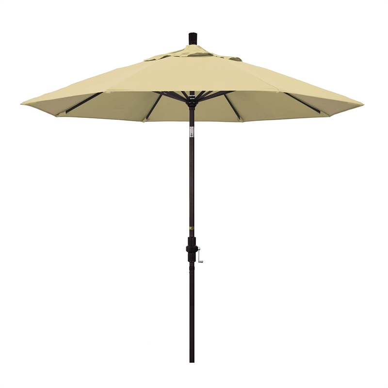 California Umbrella 9' Patio Umbrella in Antique Beige