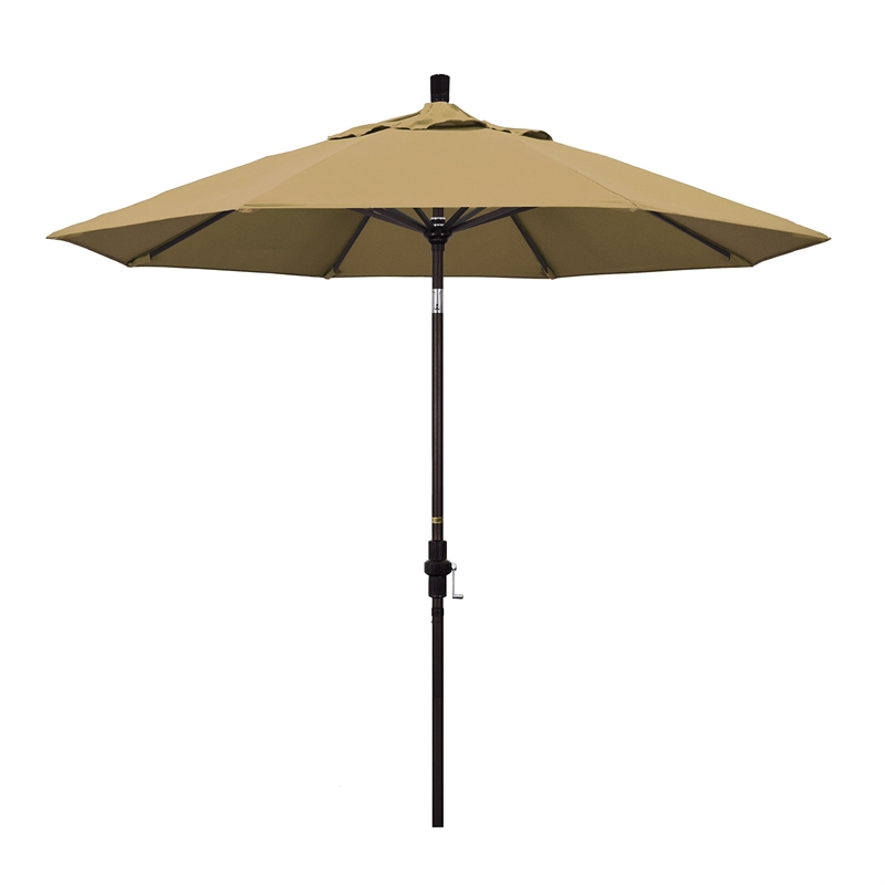 California Umbrella 9' Patio Umbrella in Cocoa