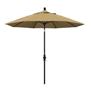 California Umbrella 9' Patio Umbrella in Cocoa