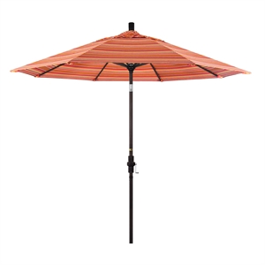 California Umbrella 9' Patio Umbrella in Dolce Mango