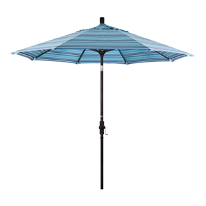 California Umbrella 9' Patio Umbrella in Dolce Oasis