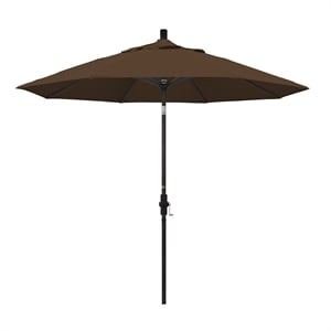 California Umbrella 9' Patio Umbrella in Teak