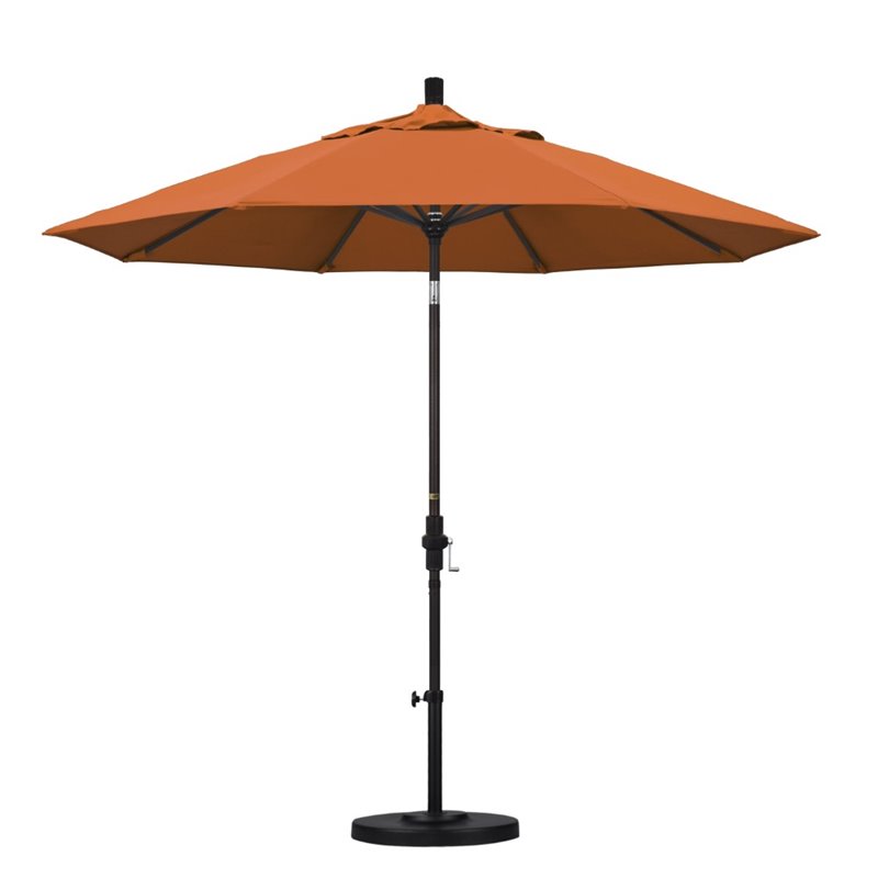 California Umbrella 9' Patio Umbrella in Tuscan