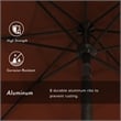 California Umbrella 9' Patio Umbrella in Capri