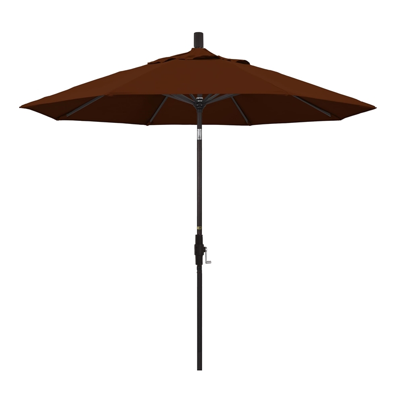 California Umbrella 9' Patio Umbrella in Taupe