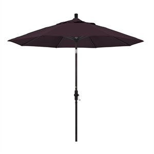 California Umbrella 9' Patio Umbrella in Purple