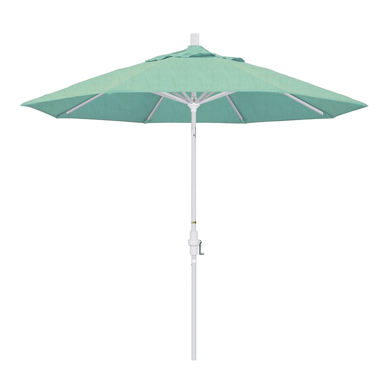 California Umbrella 9' Patio Umbrella in Spectrum Mist