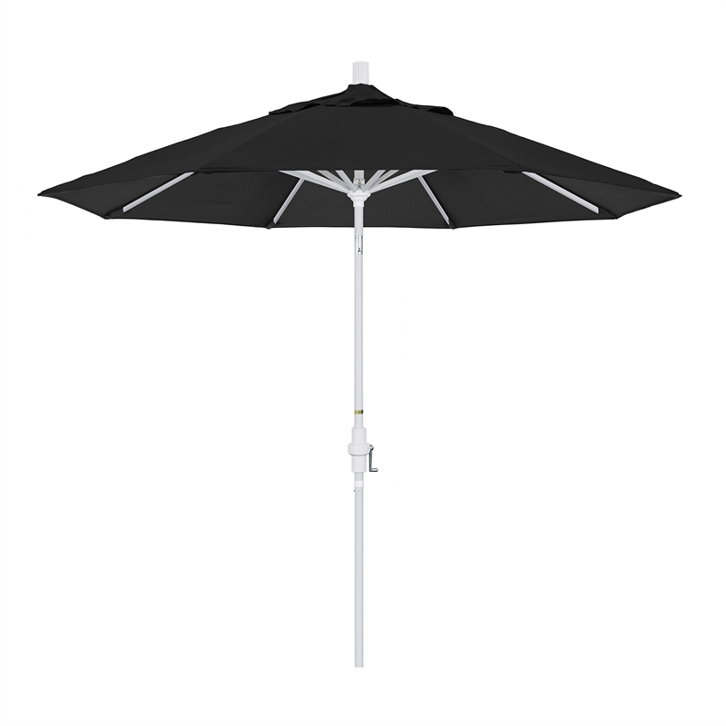 California Umbrella 9' Patio Umbrella in Black
