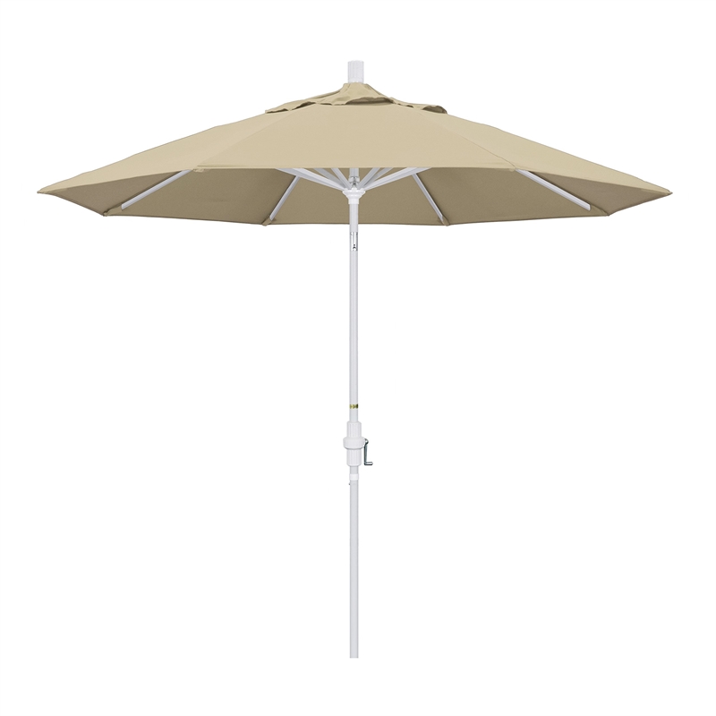 California Umbrella 9' Patio Umbrella in Antique Beige