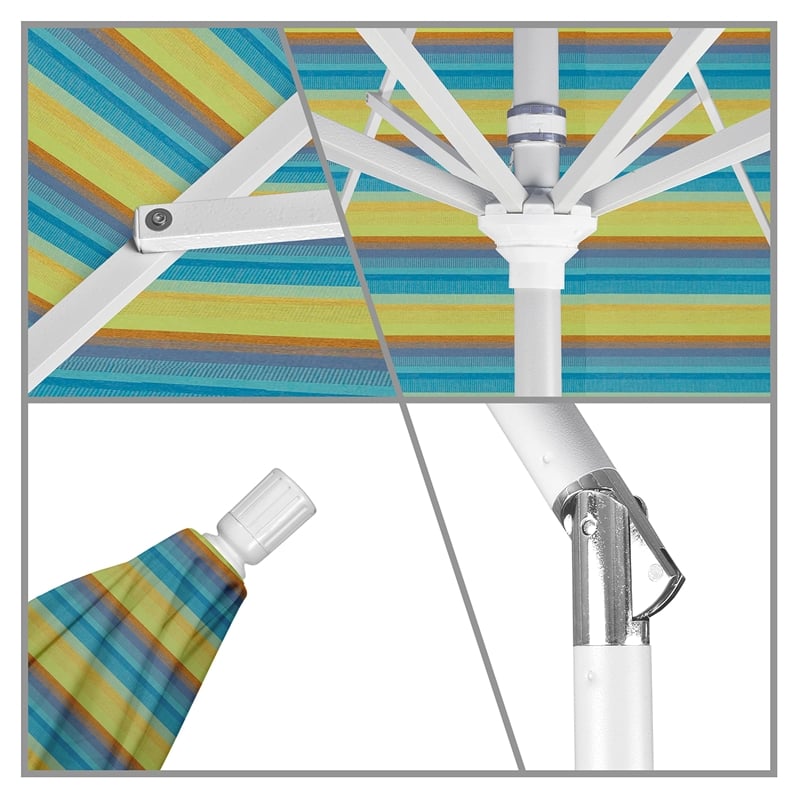 California Umbrella 9' Patio Umbrella in Bay Brown