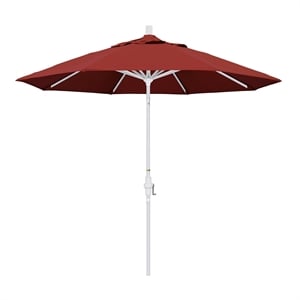California Umbrella 9' Patio Umbrella in Terracotta